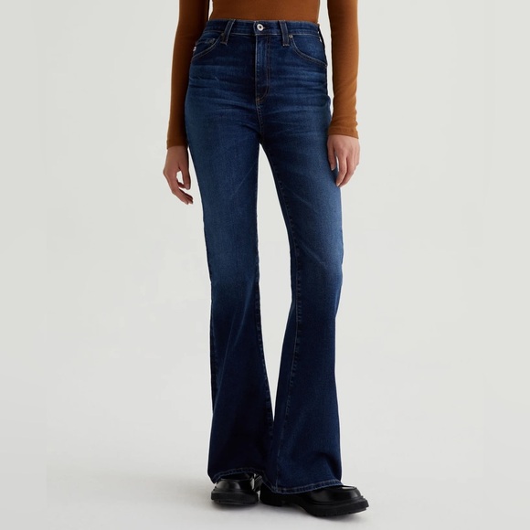 Ag Adriano Goldschmied Denim - Adriano Goldschimied Ed Madi High Rise Flare Jeans Size 28
